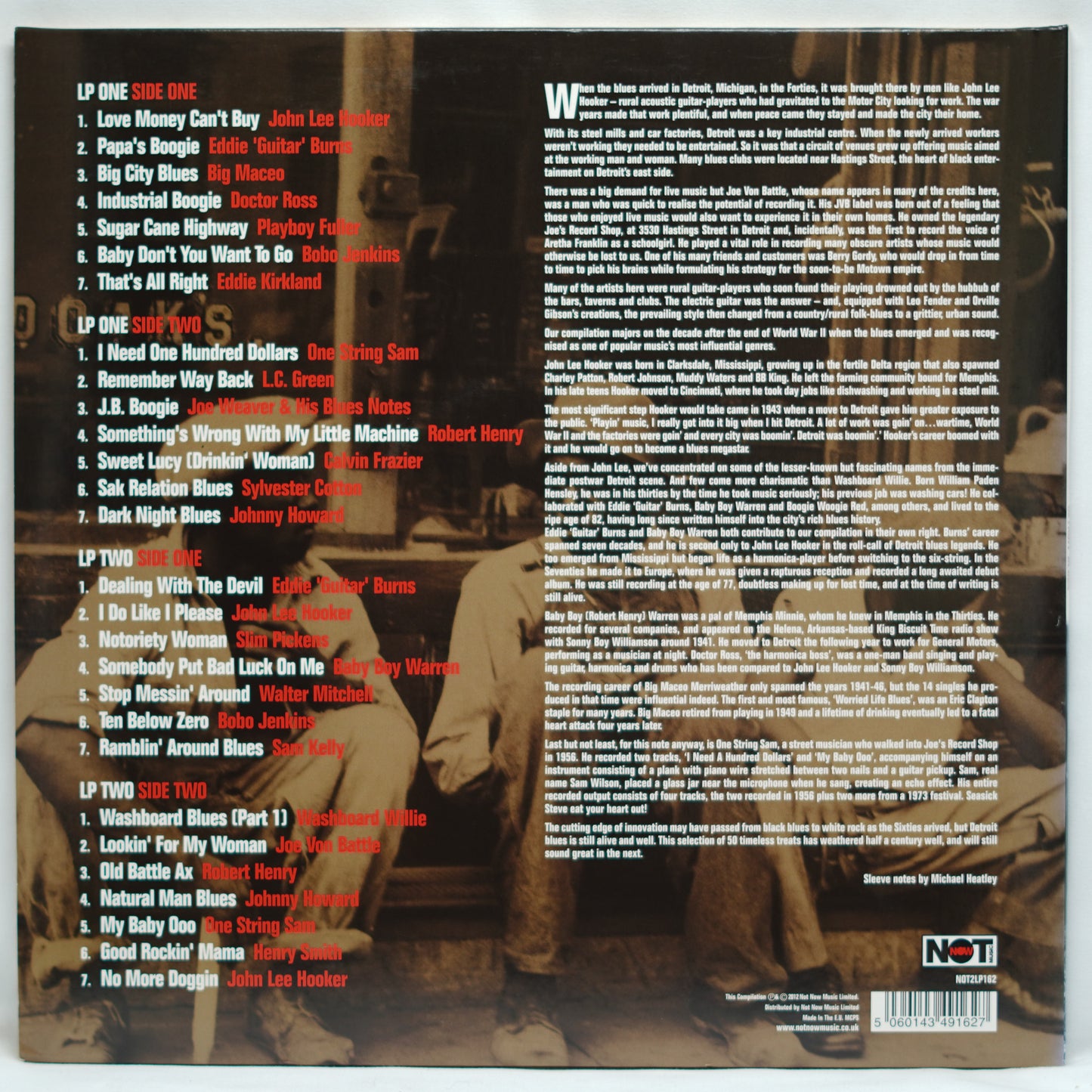 Various ‎– Essential Detroit Blues