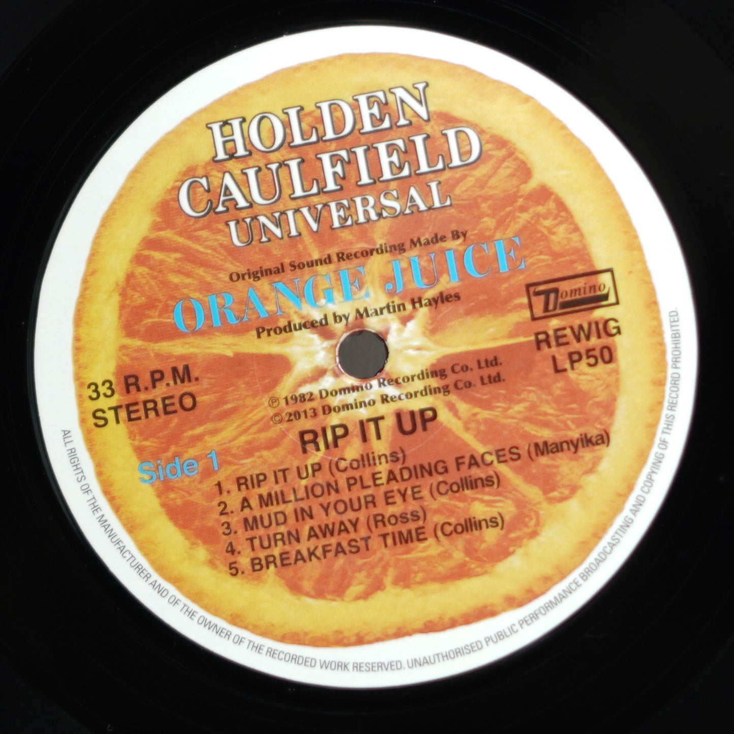 Orange Juice – Rip It Up