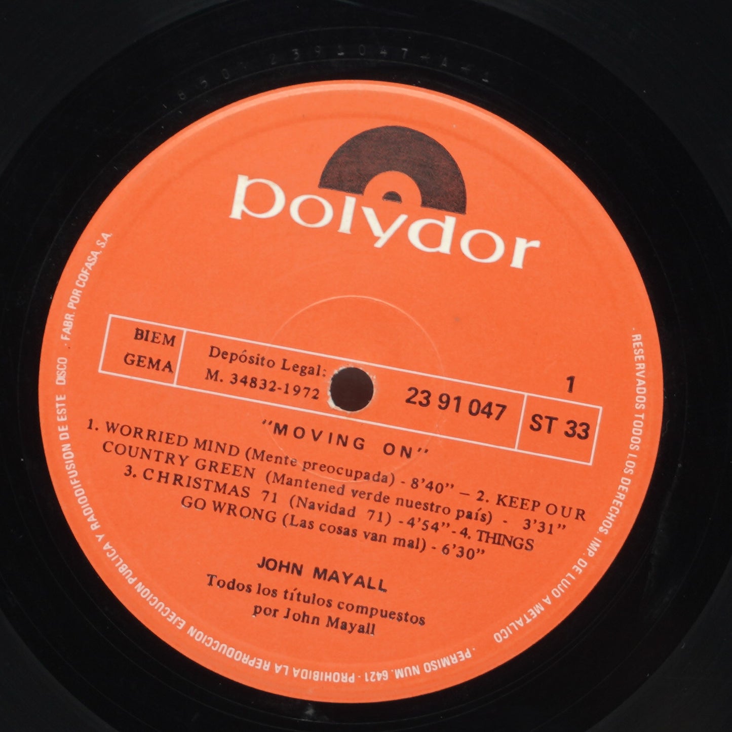John Mayall – Moving On