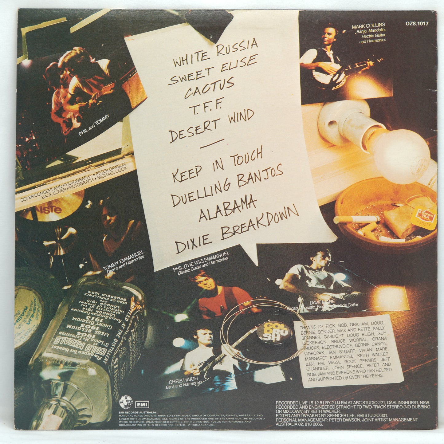 Goldrush ‎– Live At Last