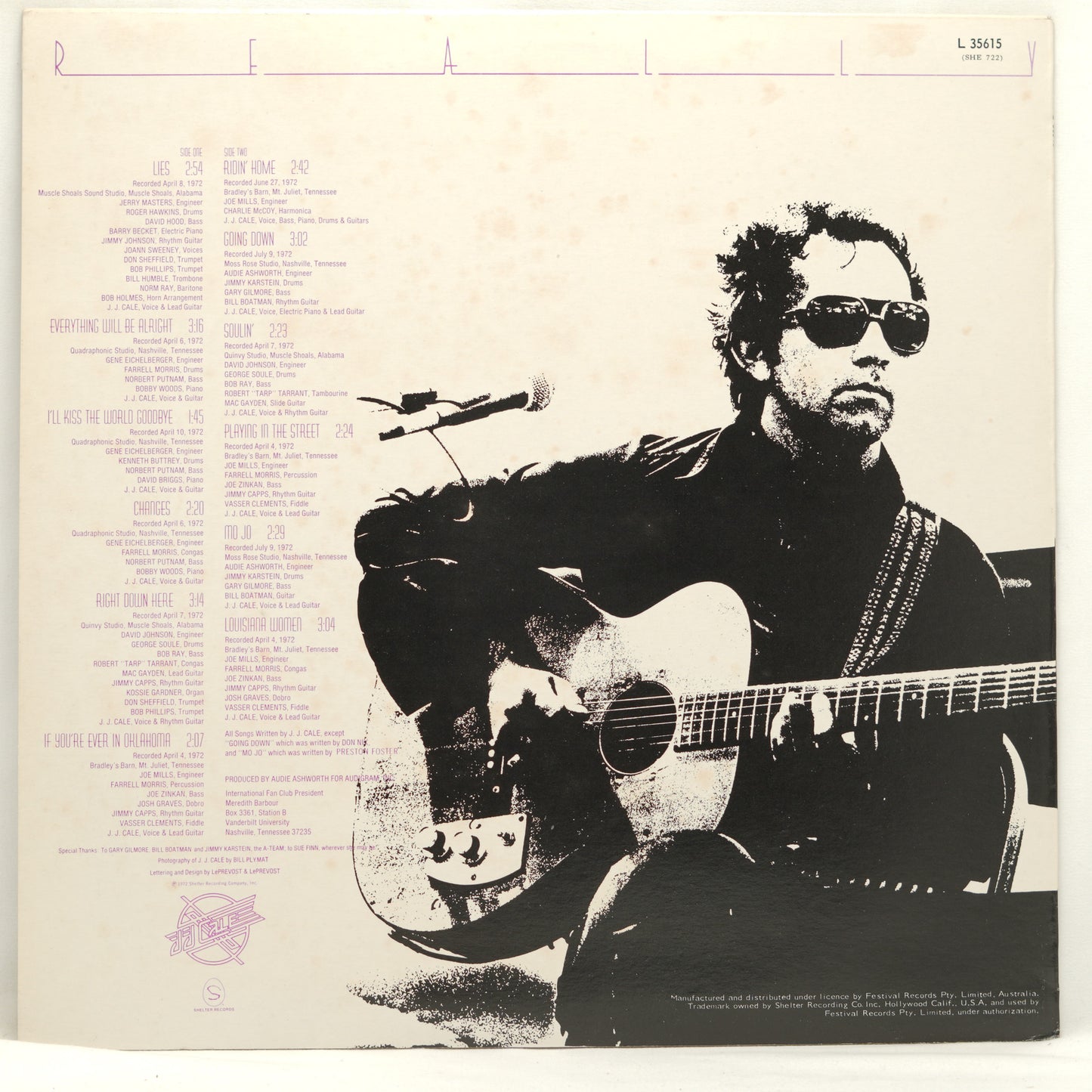 J.J. Cale ‎– Really