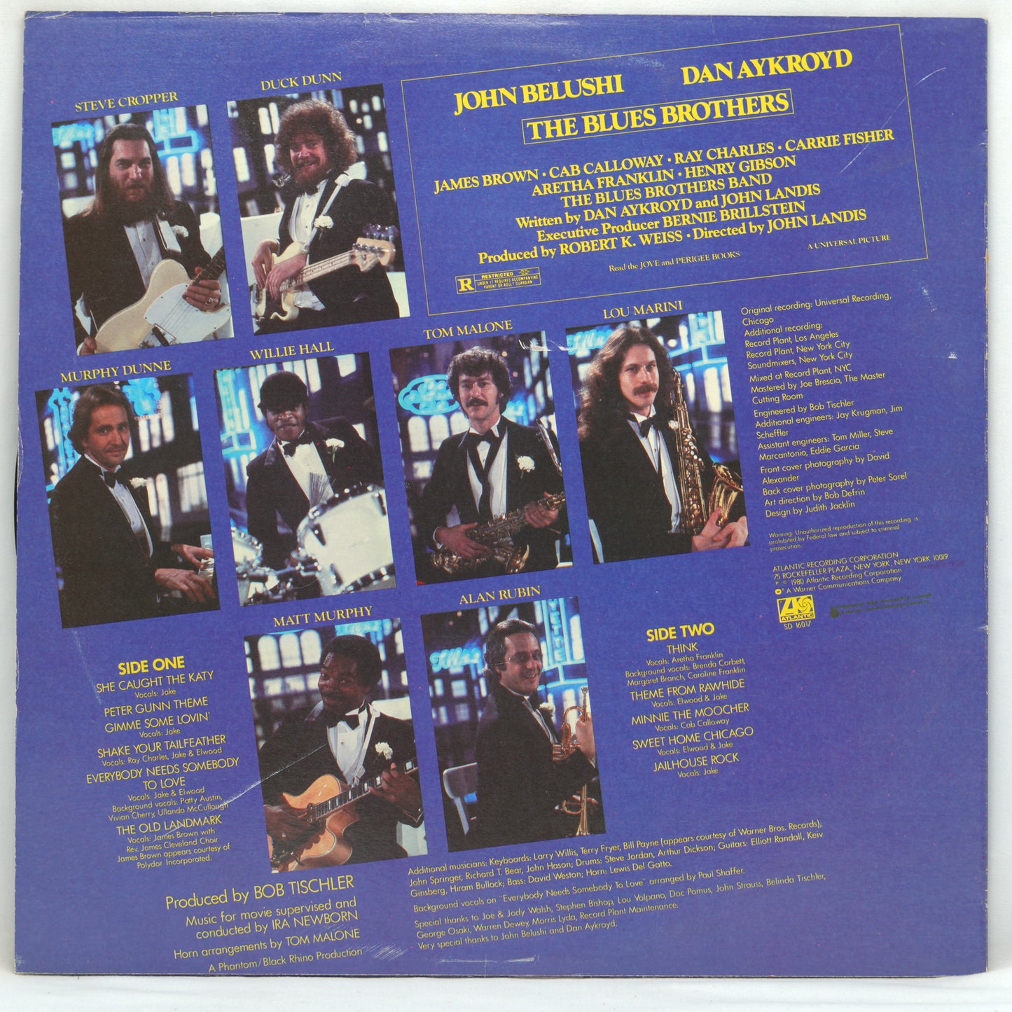 The Blues Brothers ‎– The Blues Brothers (Original Soundtrack Recording)