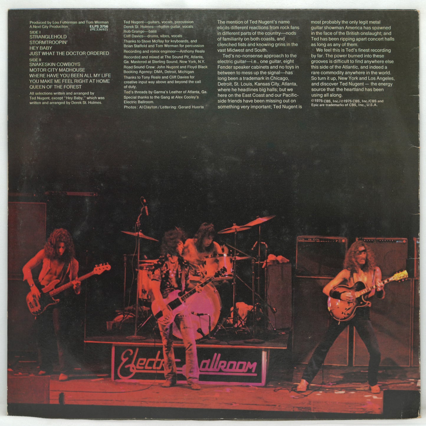 Ted Nugent ‎– Ted Nugent