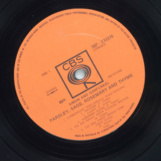 Simon And Garfunkel – Parsley, Sage, Rosemary And Thyme