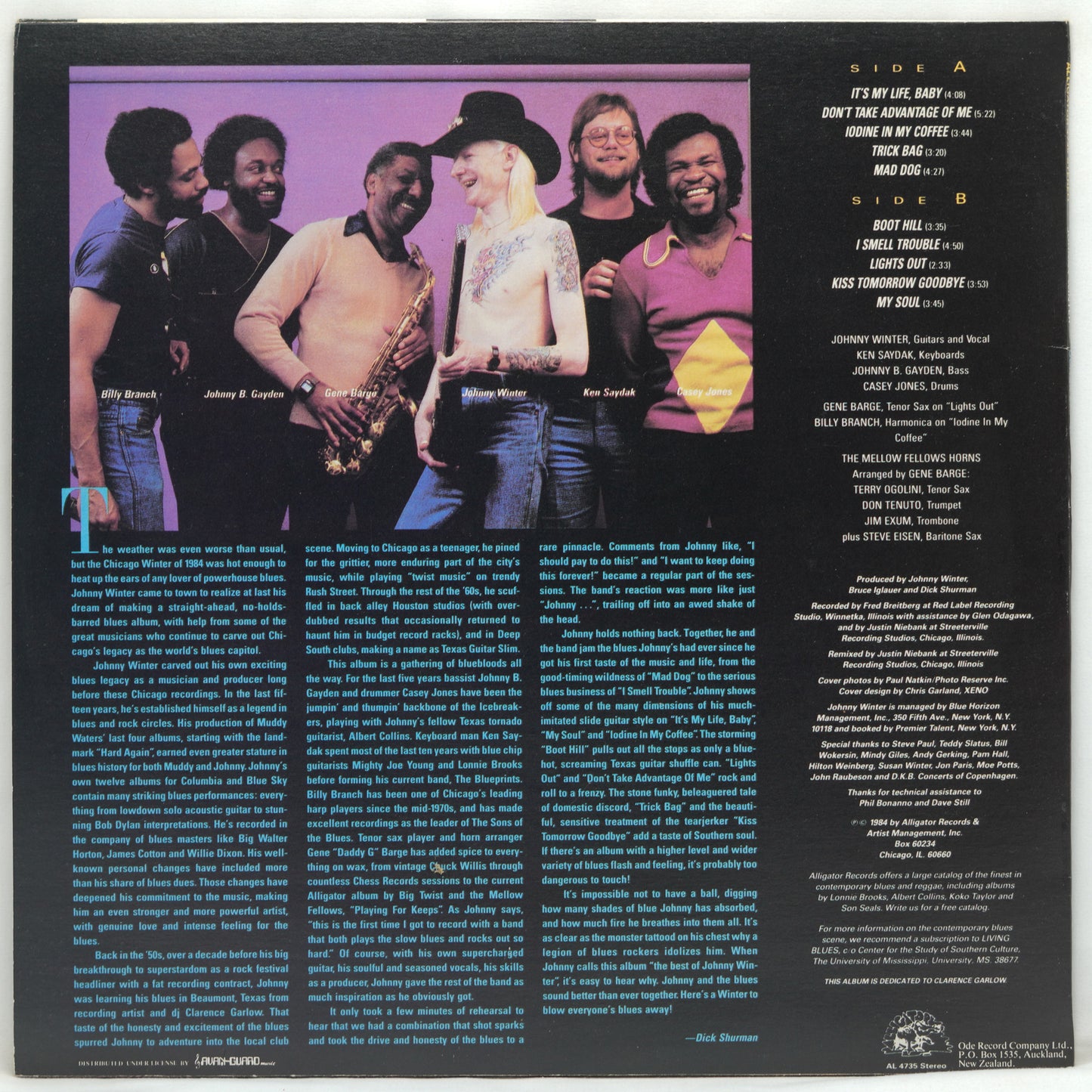 Johnny Winter – Guitar Slinger