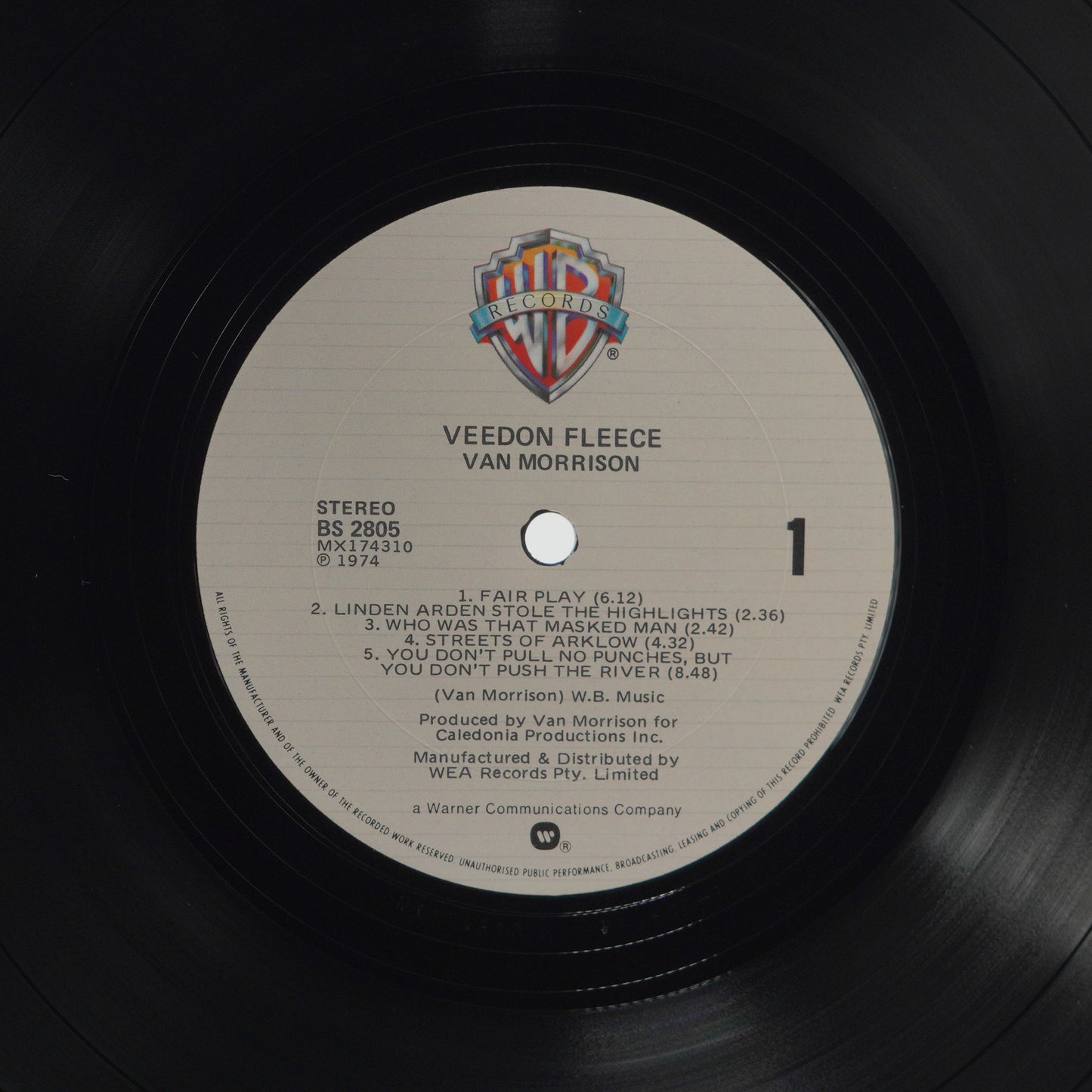 Van Morrison ‎– Veedon Fleece