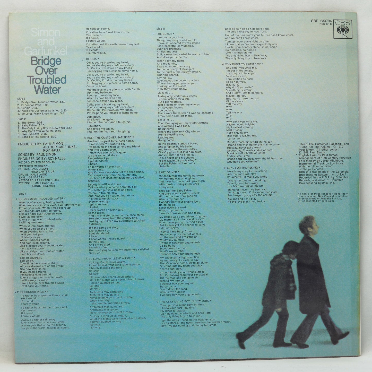 Simon And Garfunkel ‎– Bridge Over Troubled Water