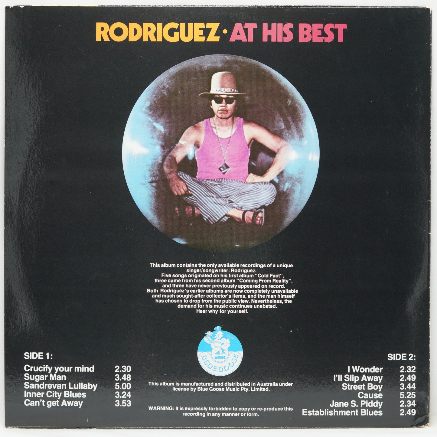 Rodriguez ‎– At His Best