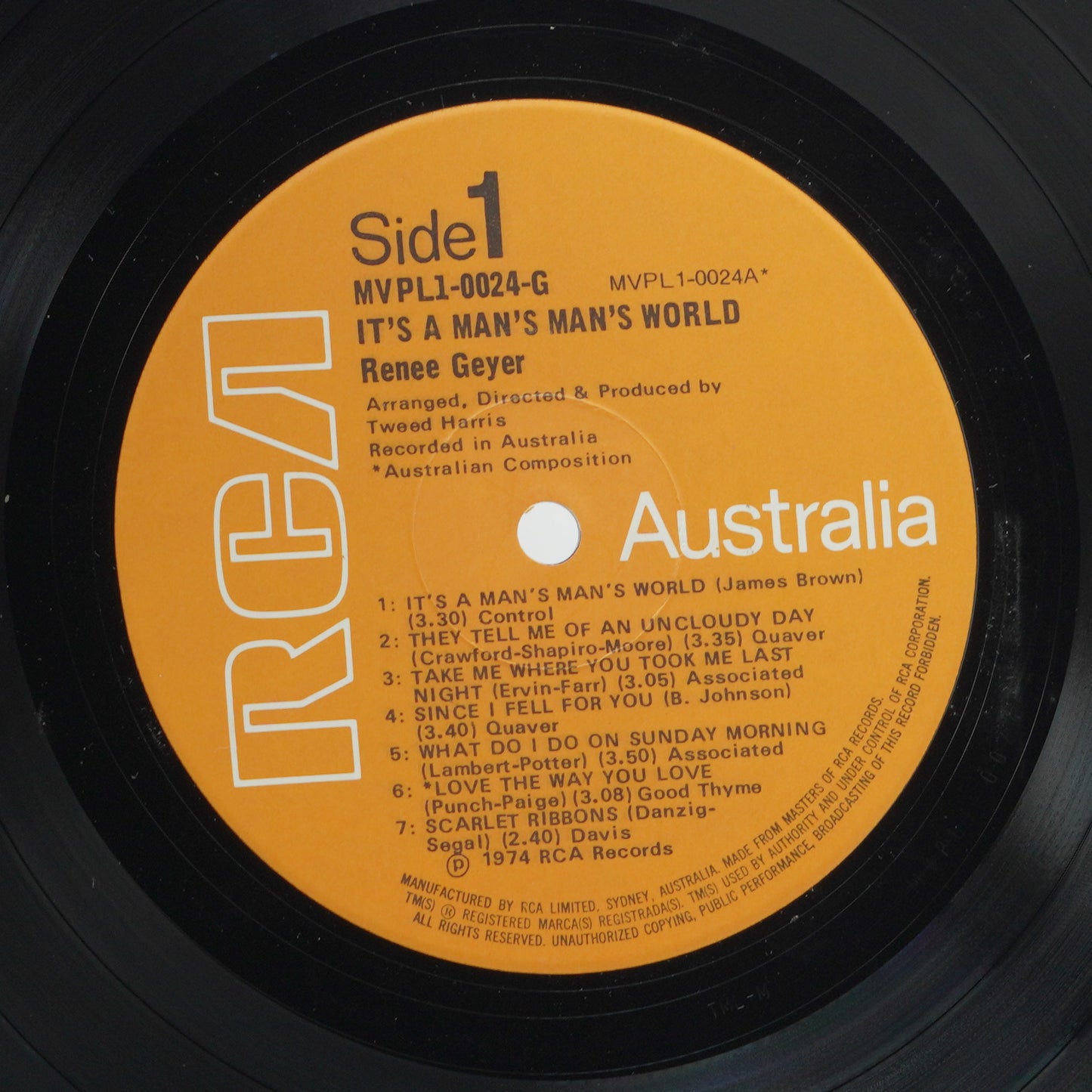 Renée Geyer ‎– It's A Man's Man's World