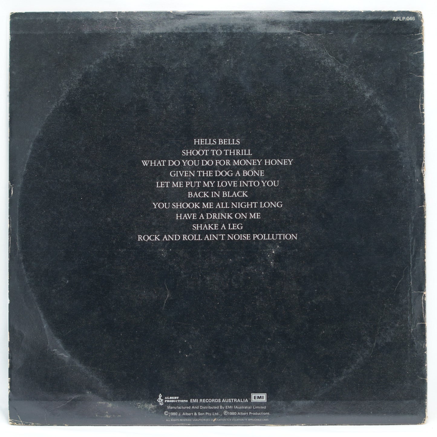 AC/DC – Back In Black