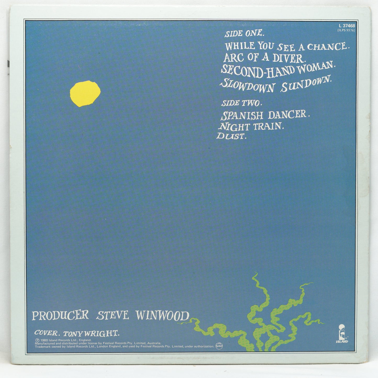 Steve Winwood ‎– Arc Of A Diver