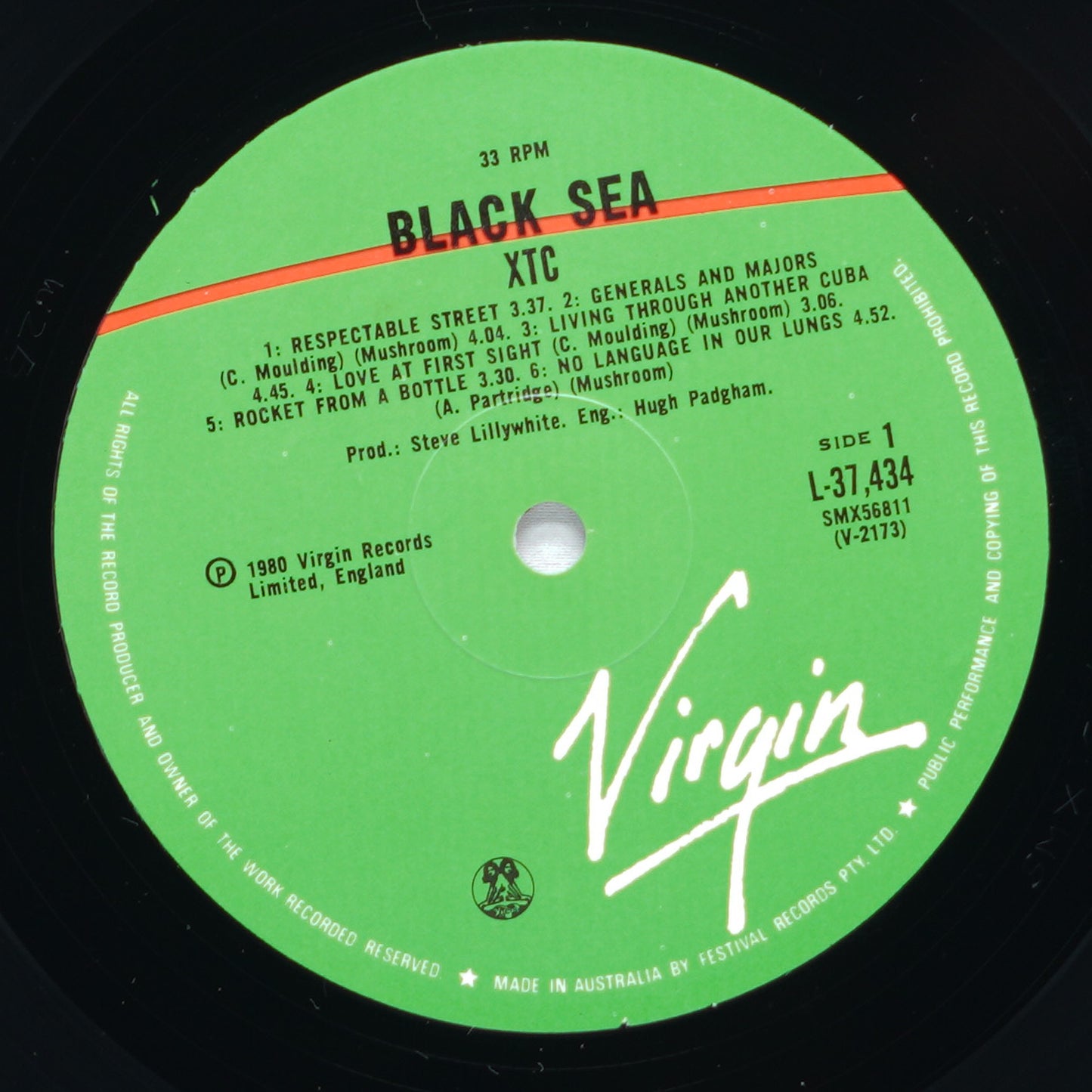XTC – Black Sea