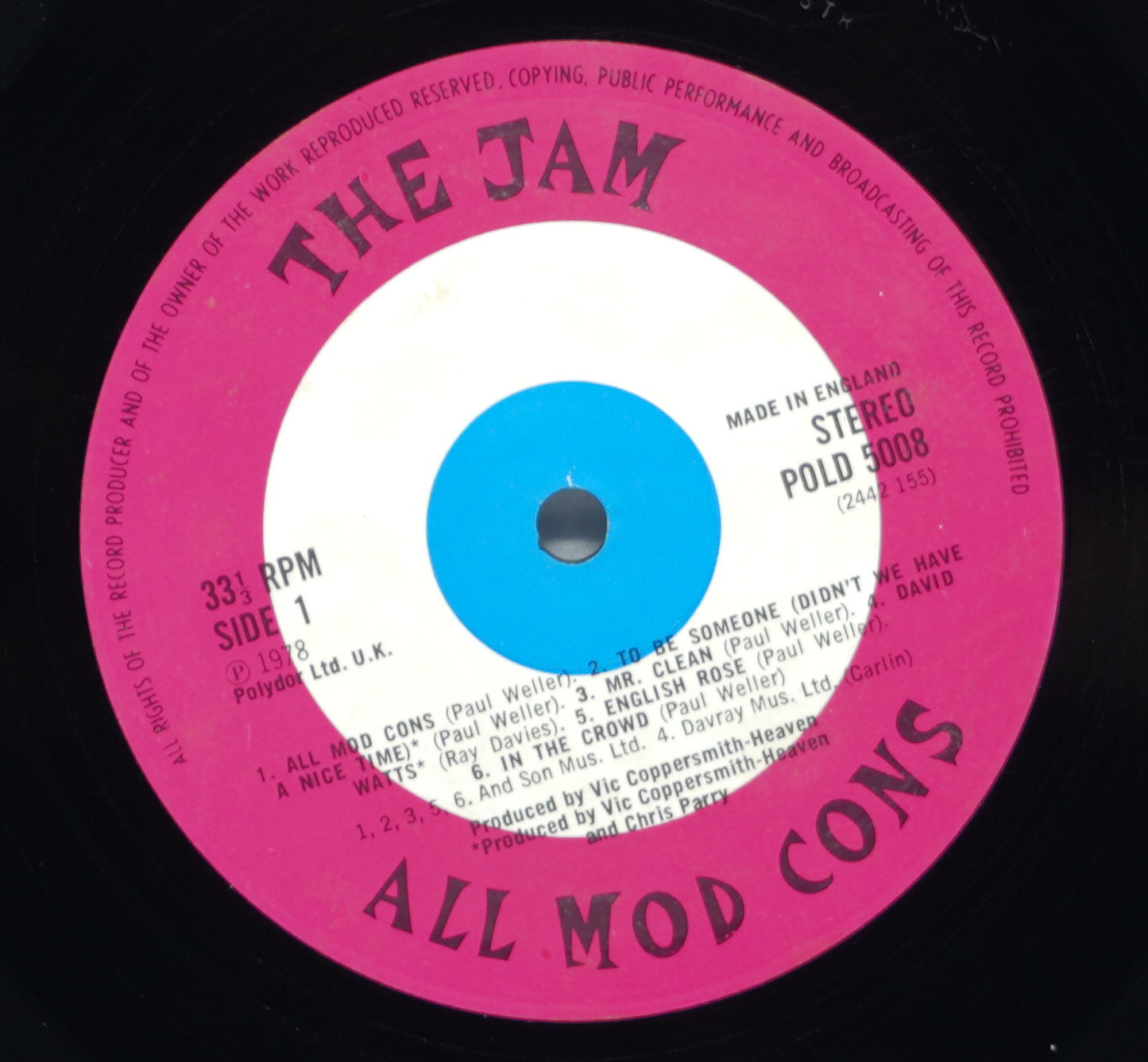 The Jam – All Mod Cons