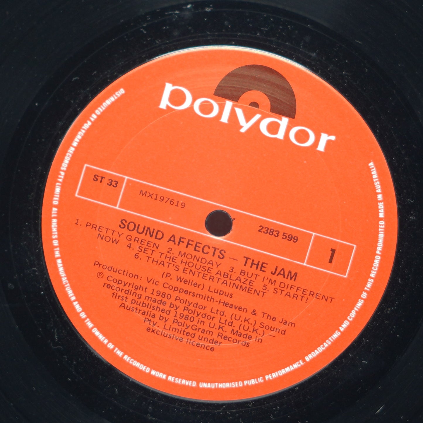 The Jam – Sound Affects