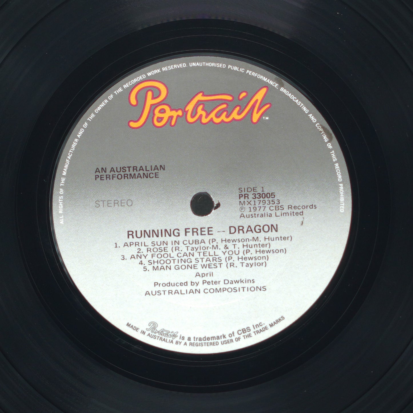 Dragon – Running Free