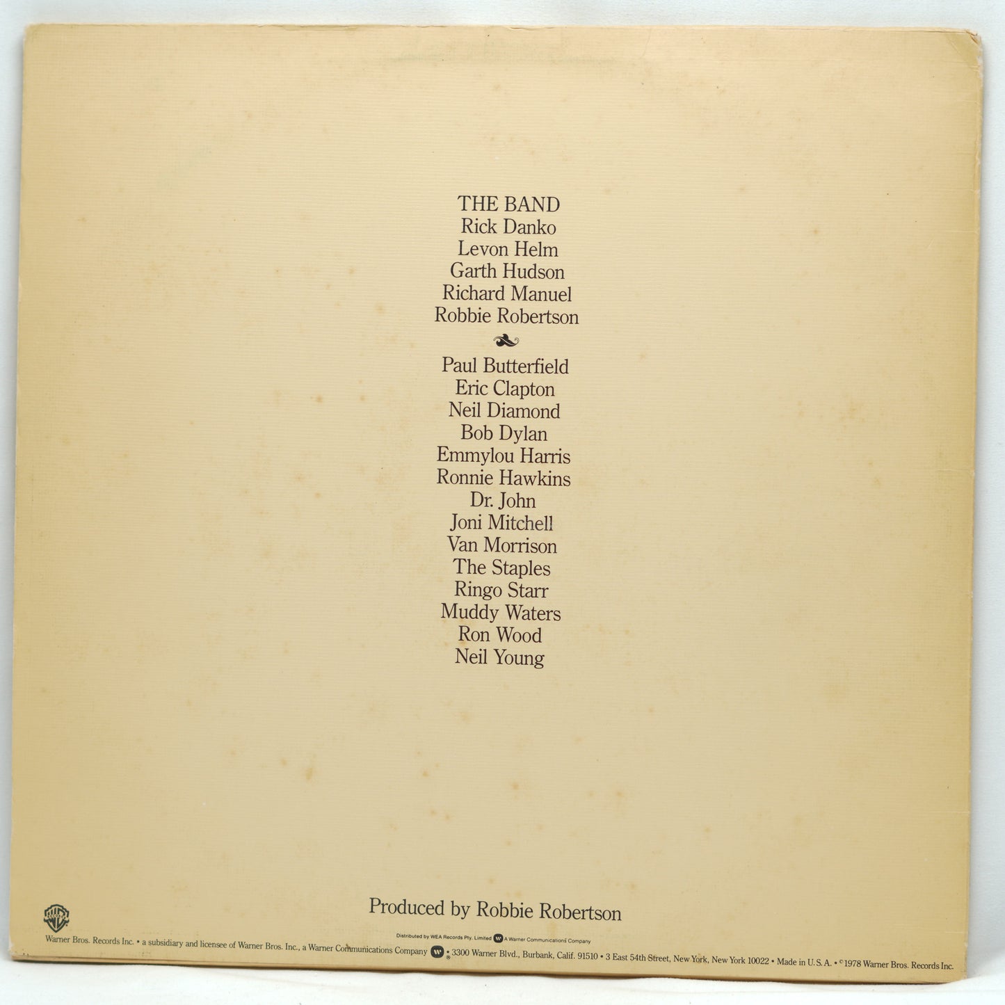 The Band – The Last Waltz