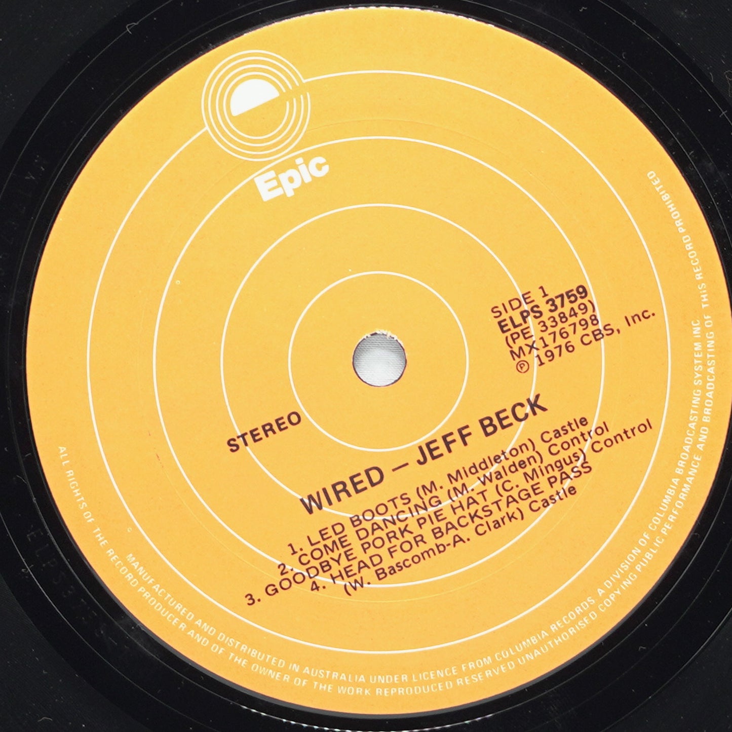 Jeff Beck – Wired