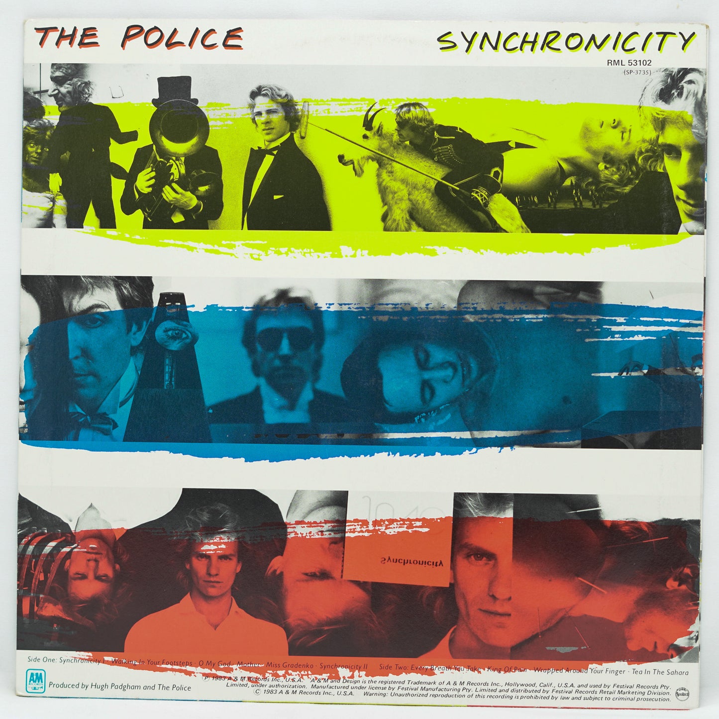 The Police ‎– Synchronicity