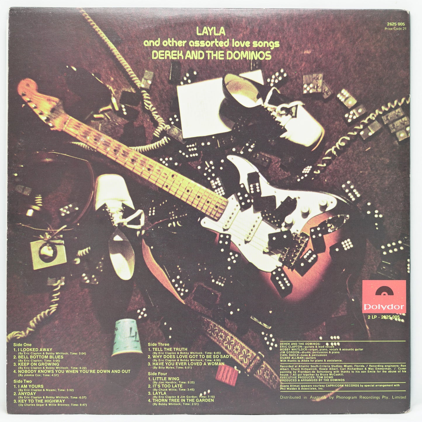 Derek And The Dominos ‎– Layla And Other Assorted Love Songs