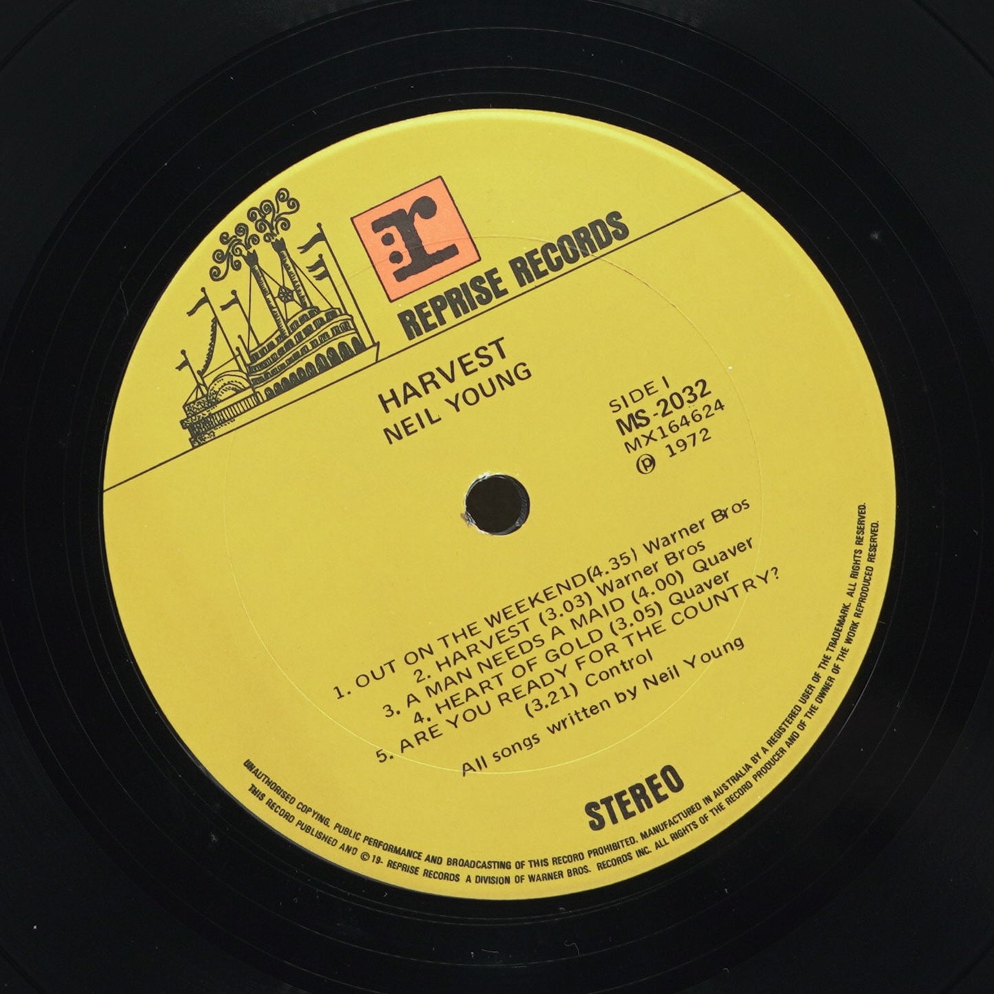 Neil Young ‎– Harvest