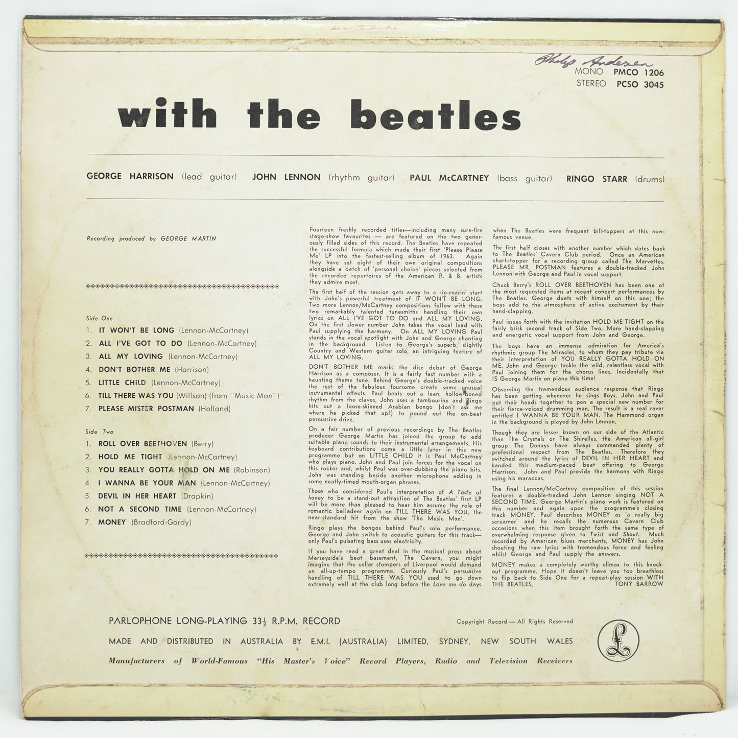 The Beatles – With The Beatles
