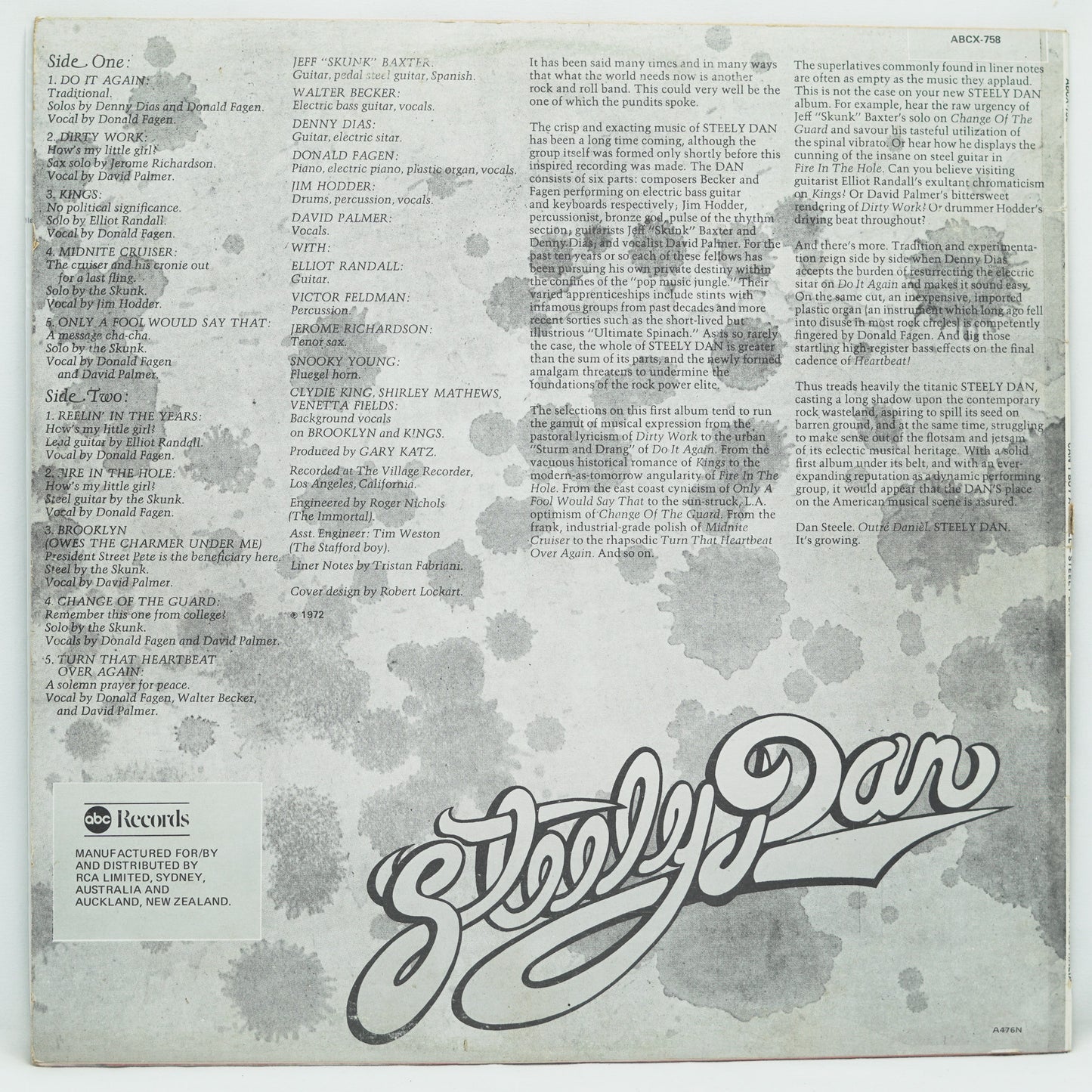 Steely Dan – Can't Buy A Thrill