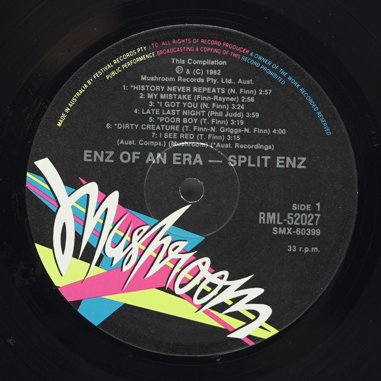 Split Enz ‎– Enz Of An Era