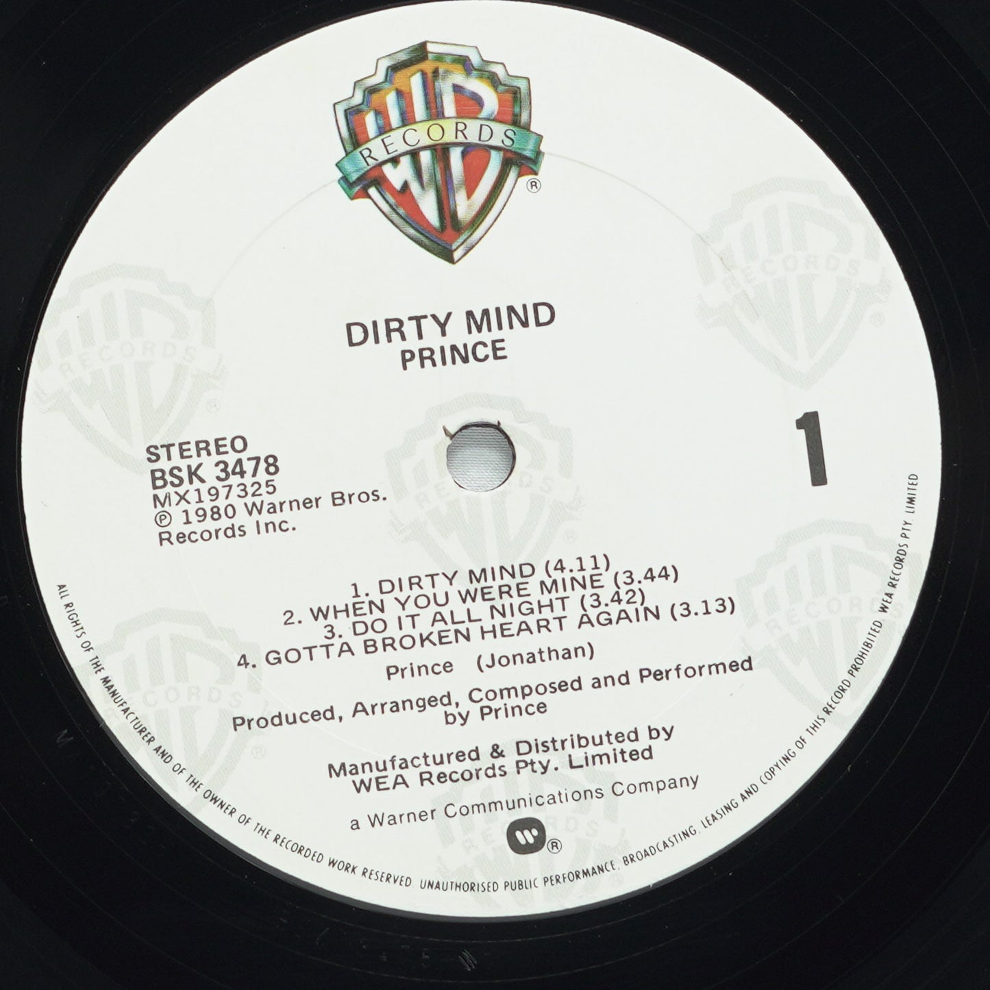 Prince – Dirty Mind