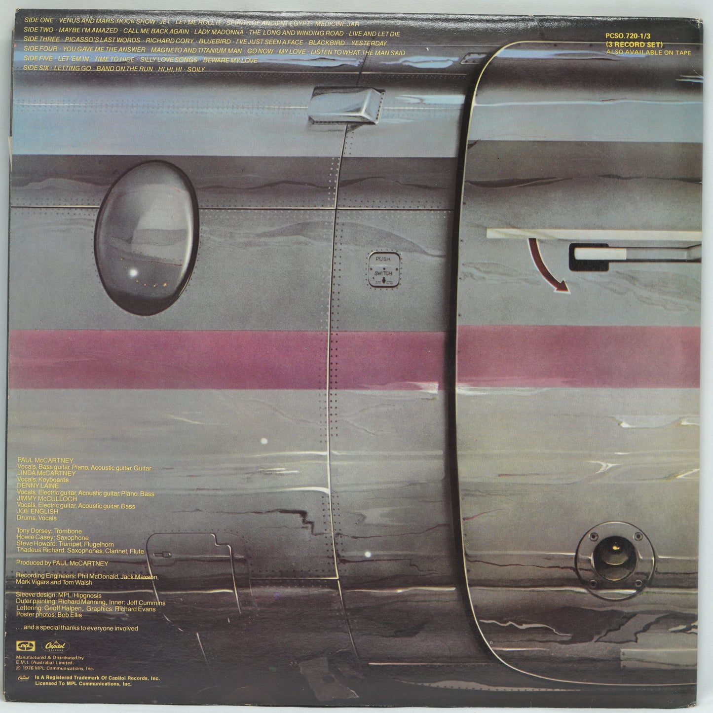 Wings ‎– Wings Over America