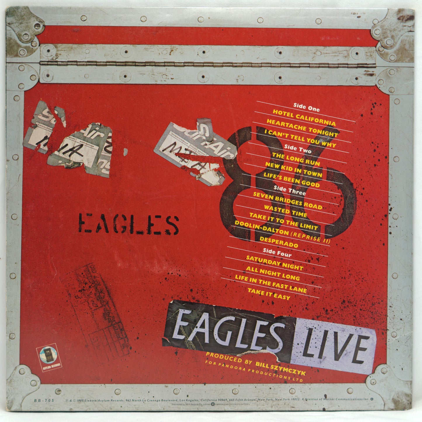 Eagles ‎– Eagles Live