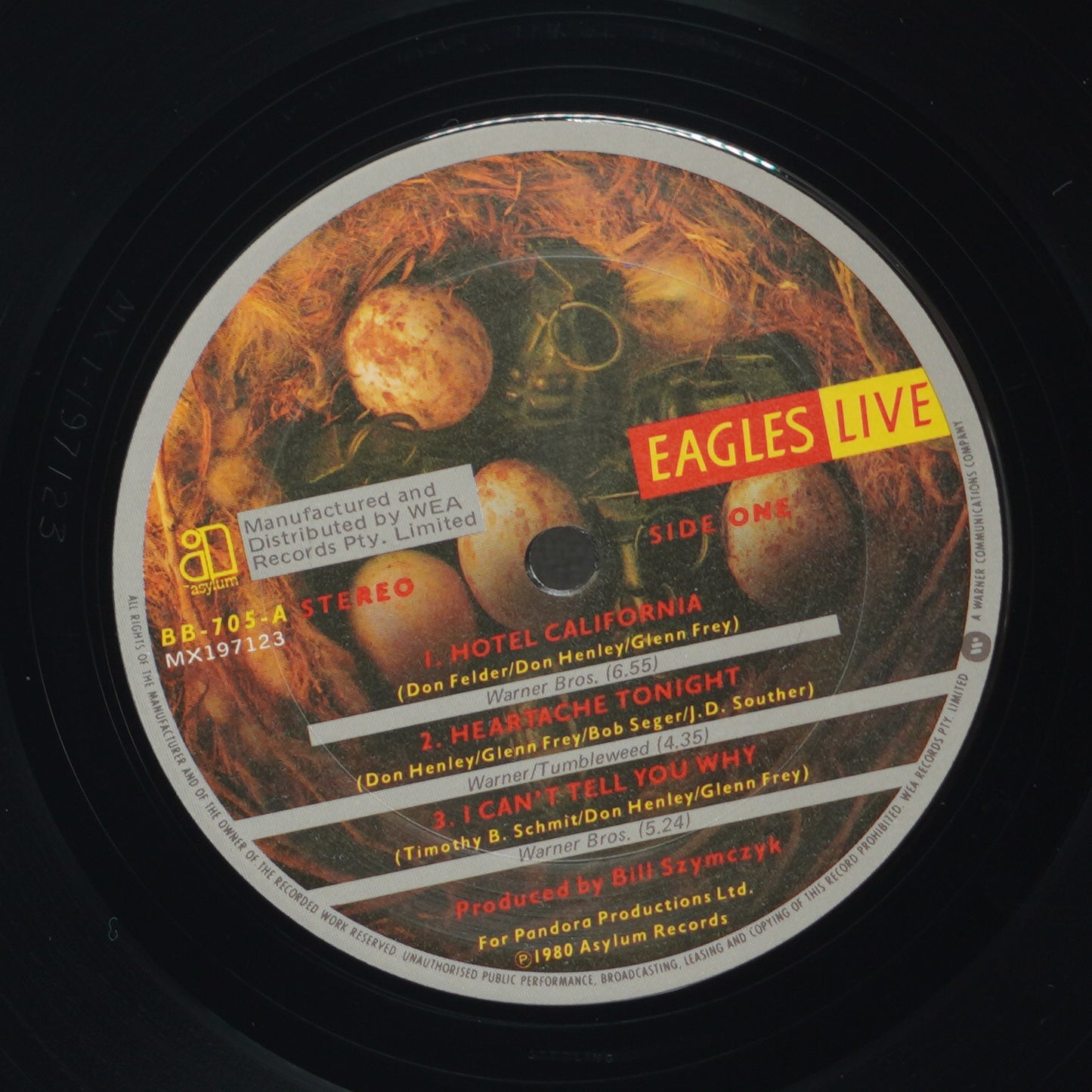 Eagles ‎– Eagles Live
