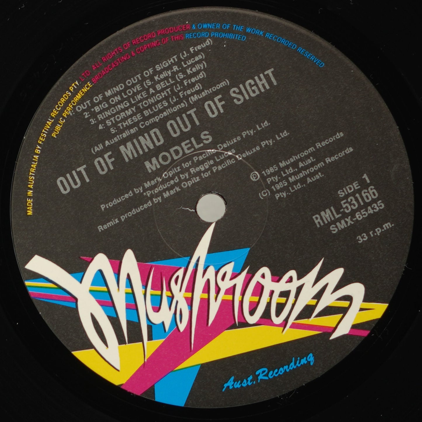 Models – Out Of Mind Out Of Sight