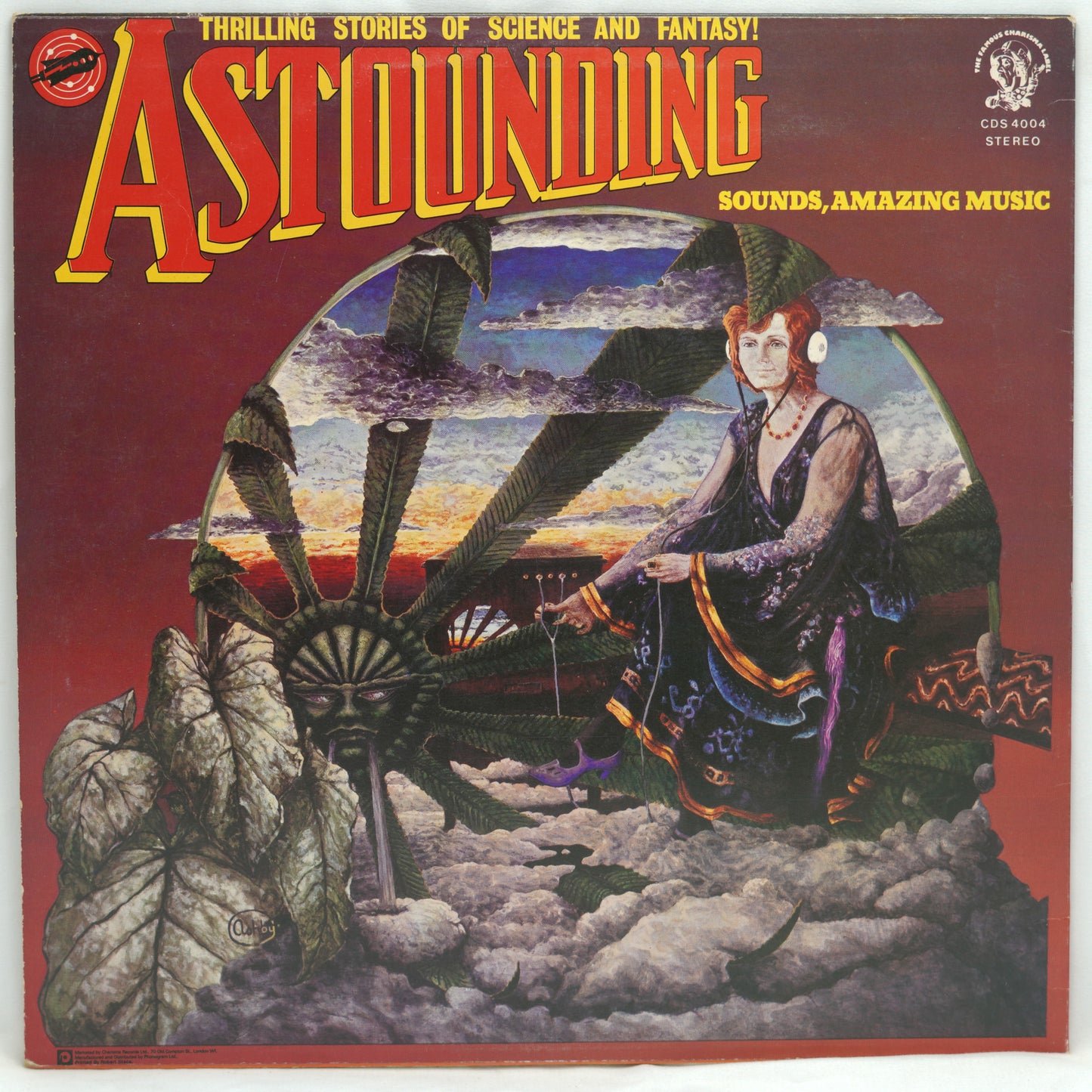 Hawkwind ‎– Astounding Sounds, Amazing Music