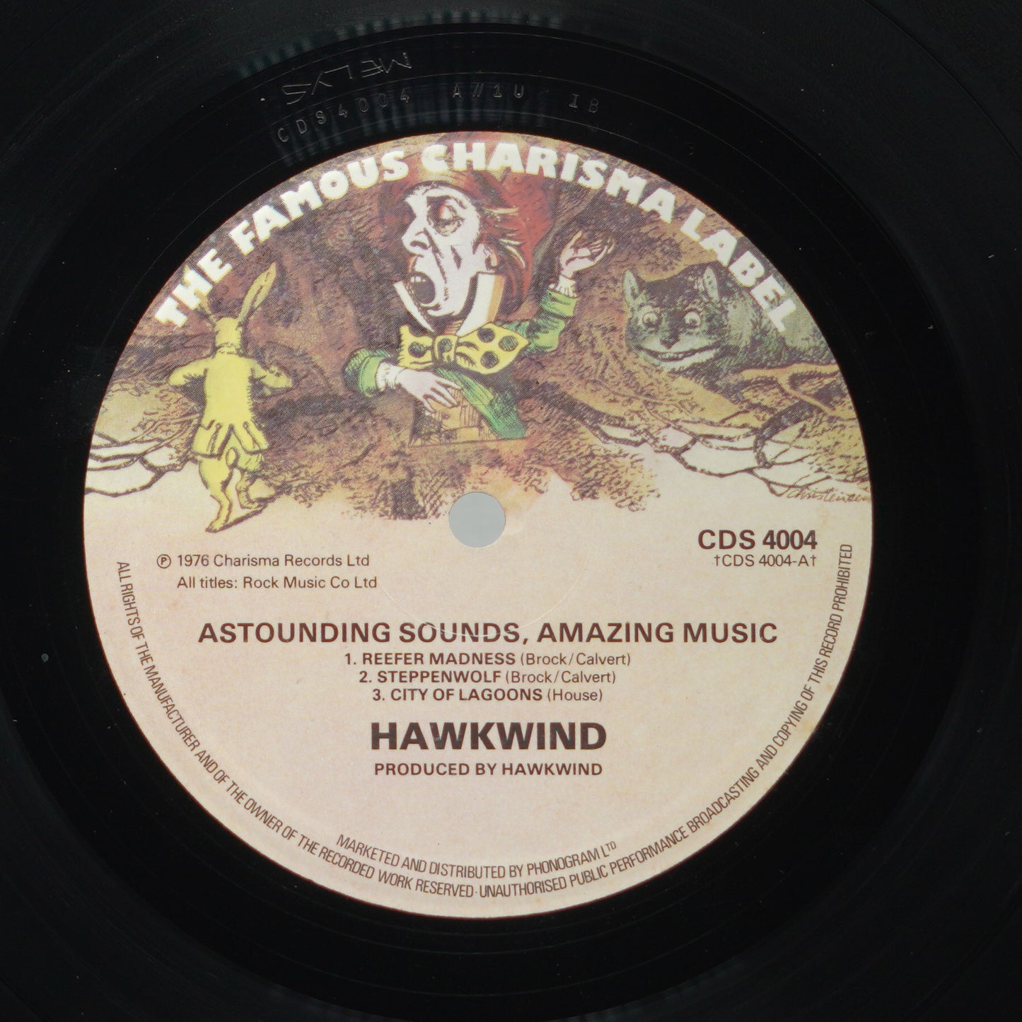 Hawkwind ‎– Astounding Sounds, Amazing Music