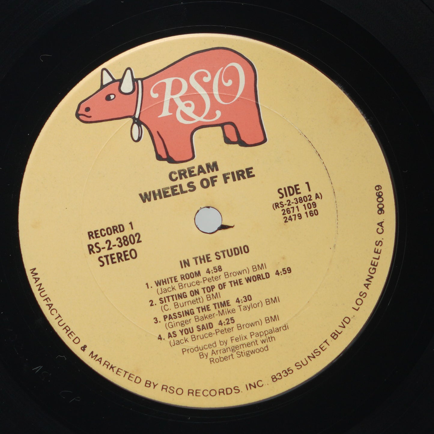 Cream ‎– Wheels Of Fire