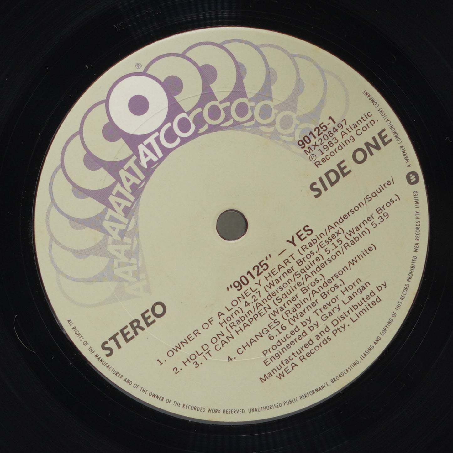 Yes ‎– 90125