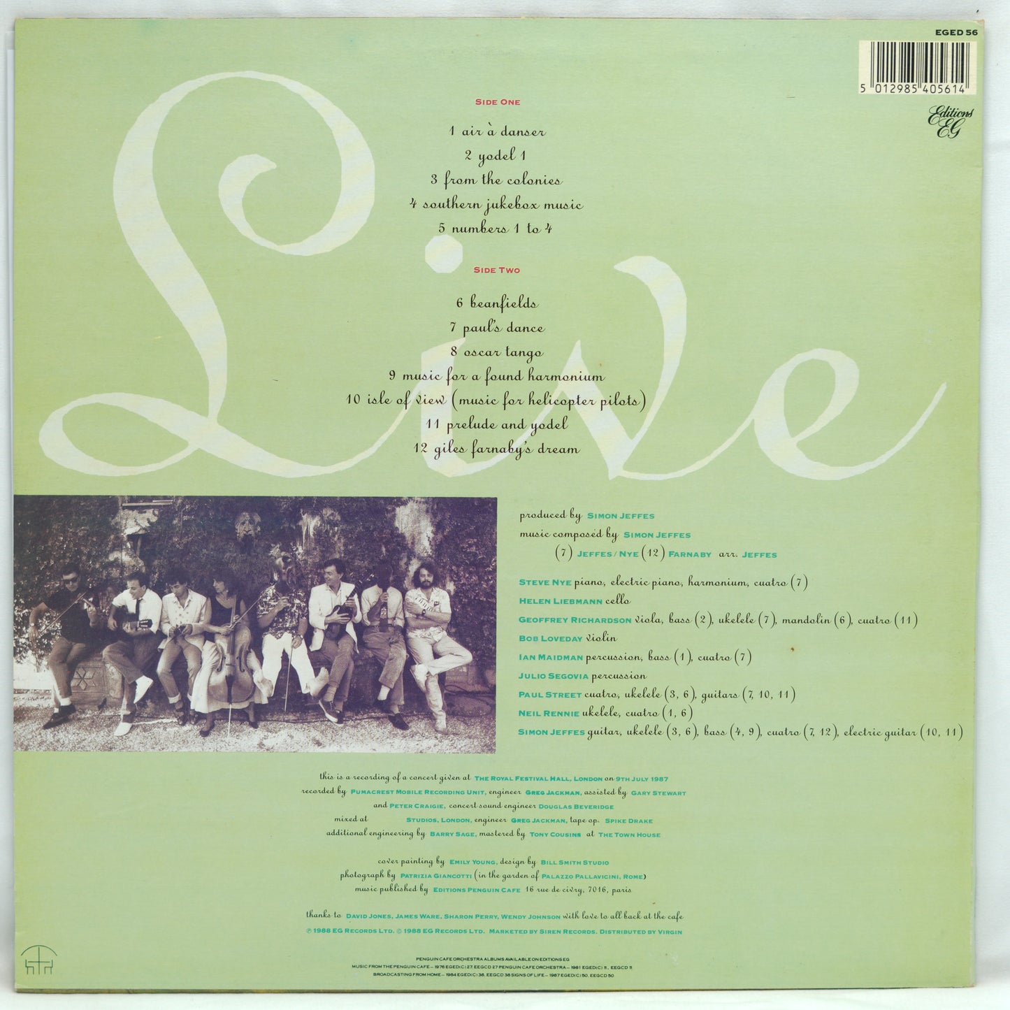 Penguin Cafe Orchestra ‎– When In Rome...