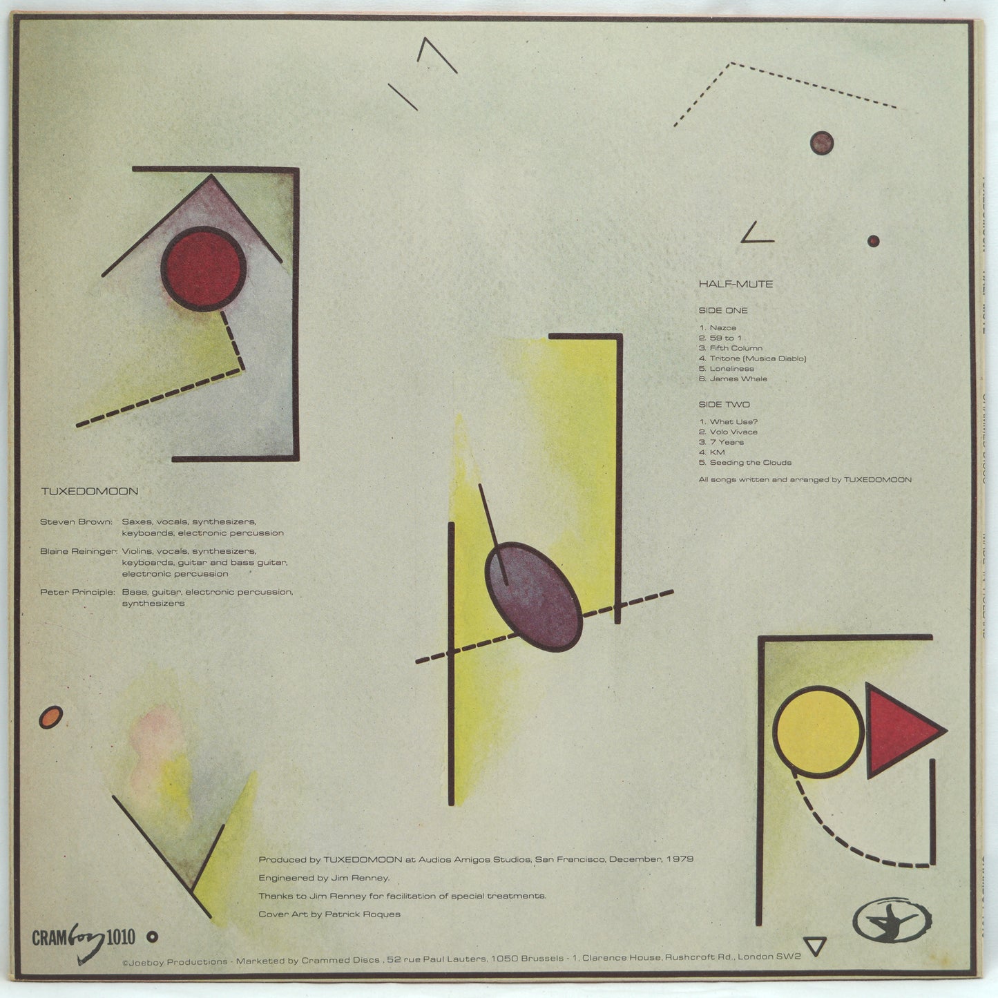 Tuxedomoon ‎– Half-Mute