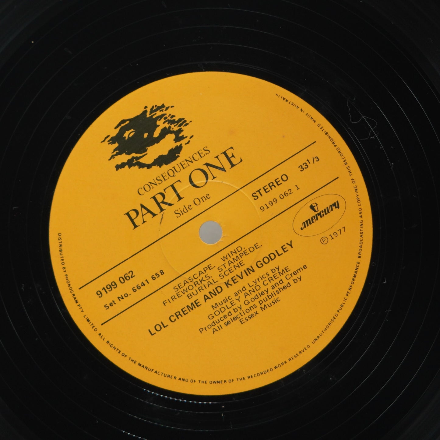 Lol Creme / Kevin Godley ‎– Consequences