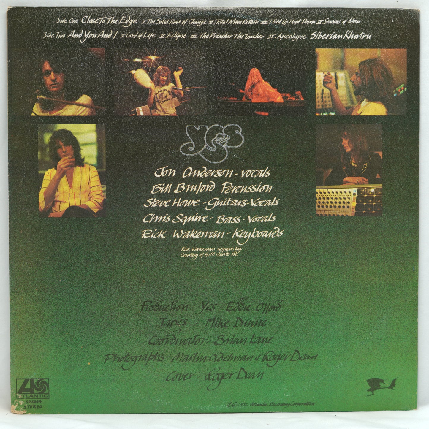 Yes ‎– Close To The Edge