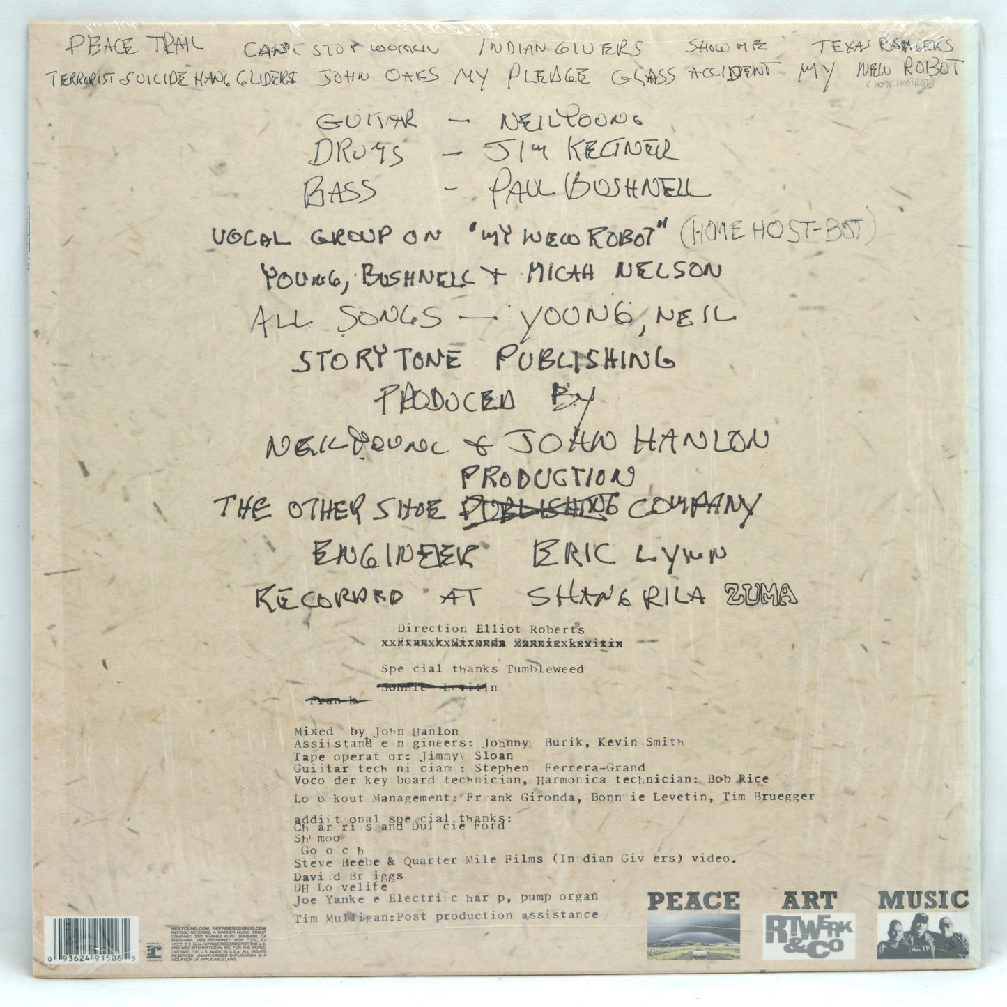 Neil Young ‎– Peace Trail