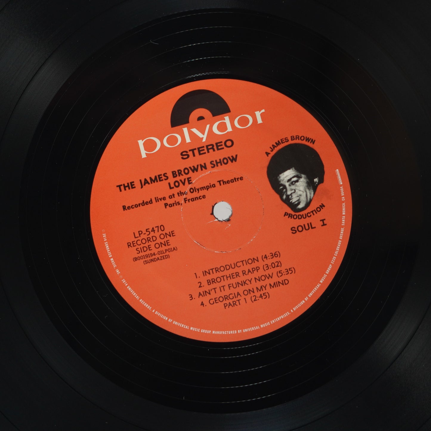 James Brown ‎– Love Power Peace