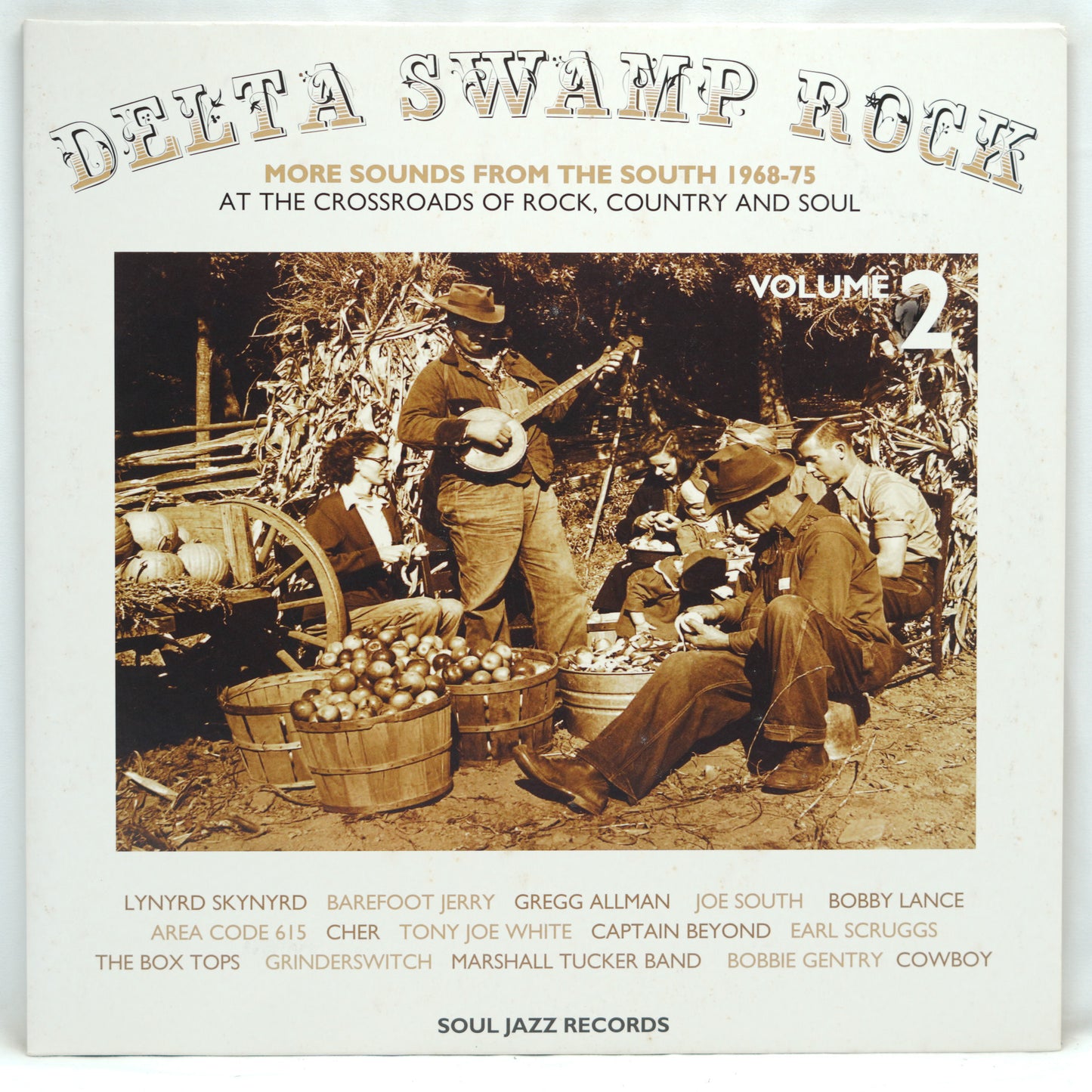 Various ‎– Delta Swamp Rock 2 (More Sounds From The South 1968-75: At The Crossroads Of Rock, Country And Soul)