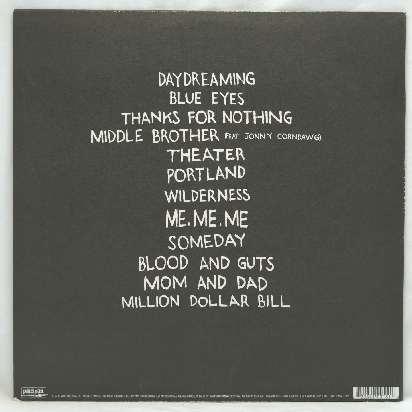 Middle Brother ‎– Middle Brother