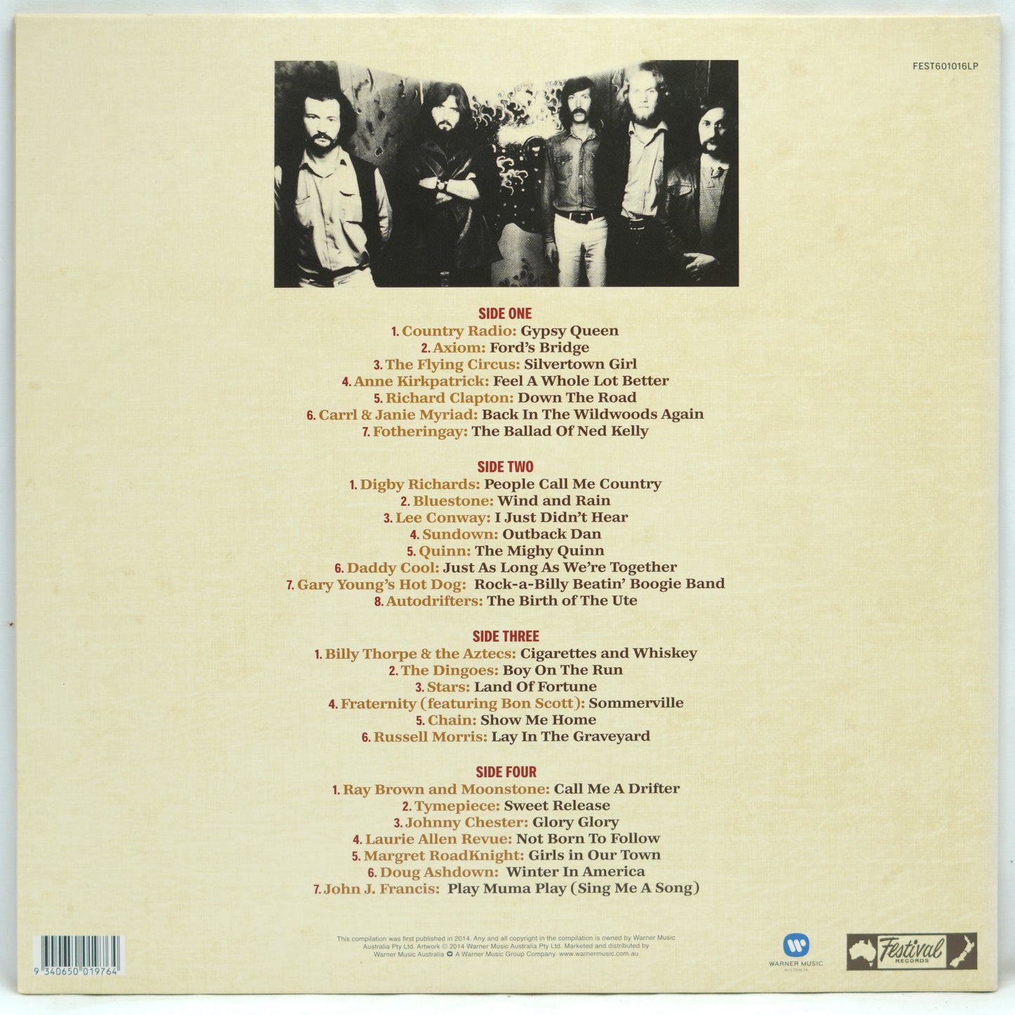 Various ‎– Boogie! Presents Silver Roads (Australian Country-Rock & Singer-Songwriters Of The 70's)