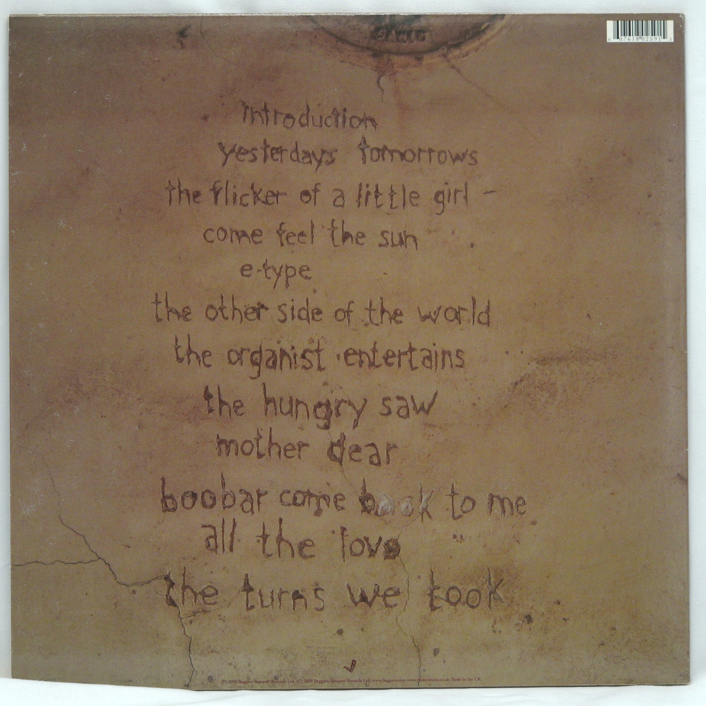 Tindersticks ‎– The Hungry Saw