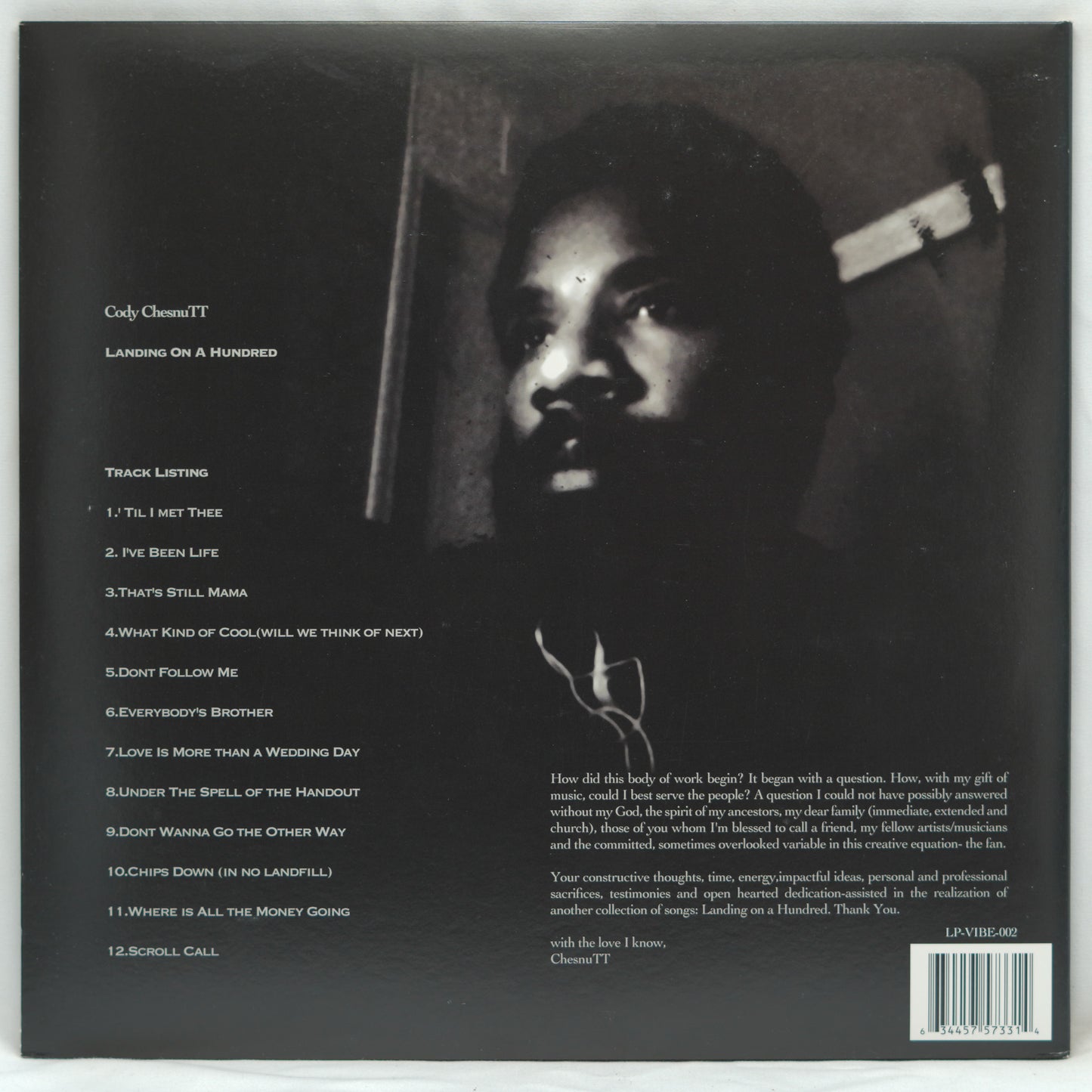 Cody ChesnuTT ‎– Landing On A Hundred
