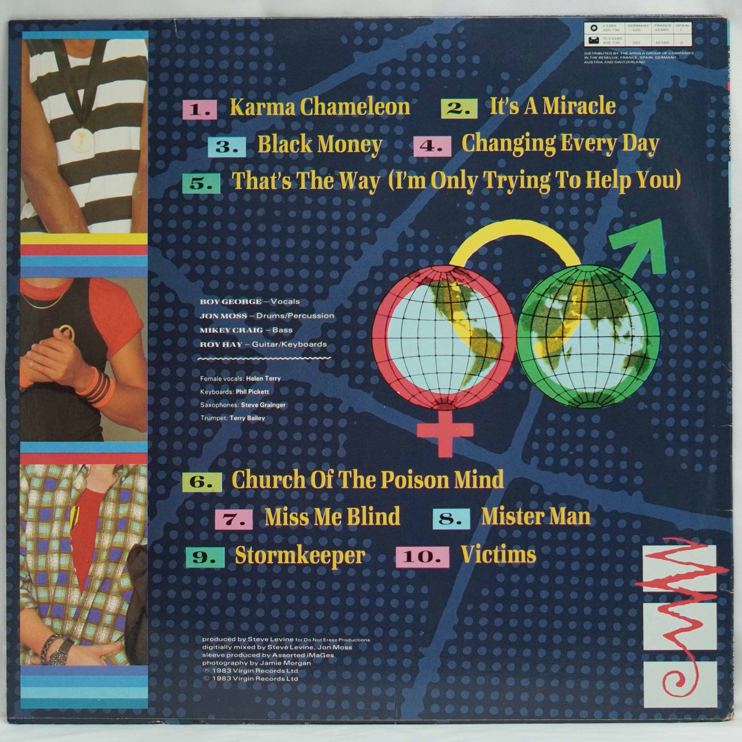 Culture Club ‎– Colour By Numbers