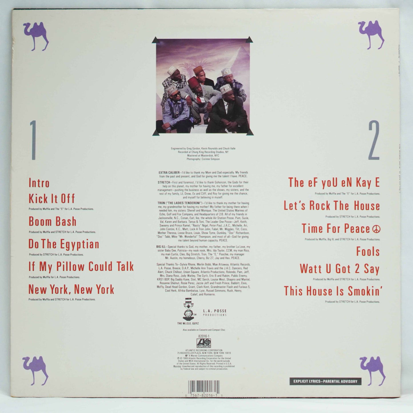 The W.I.S.E. Guyz ‎– eF yoU eN Kay E