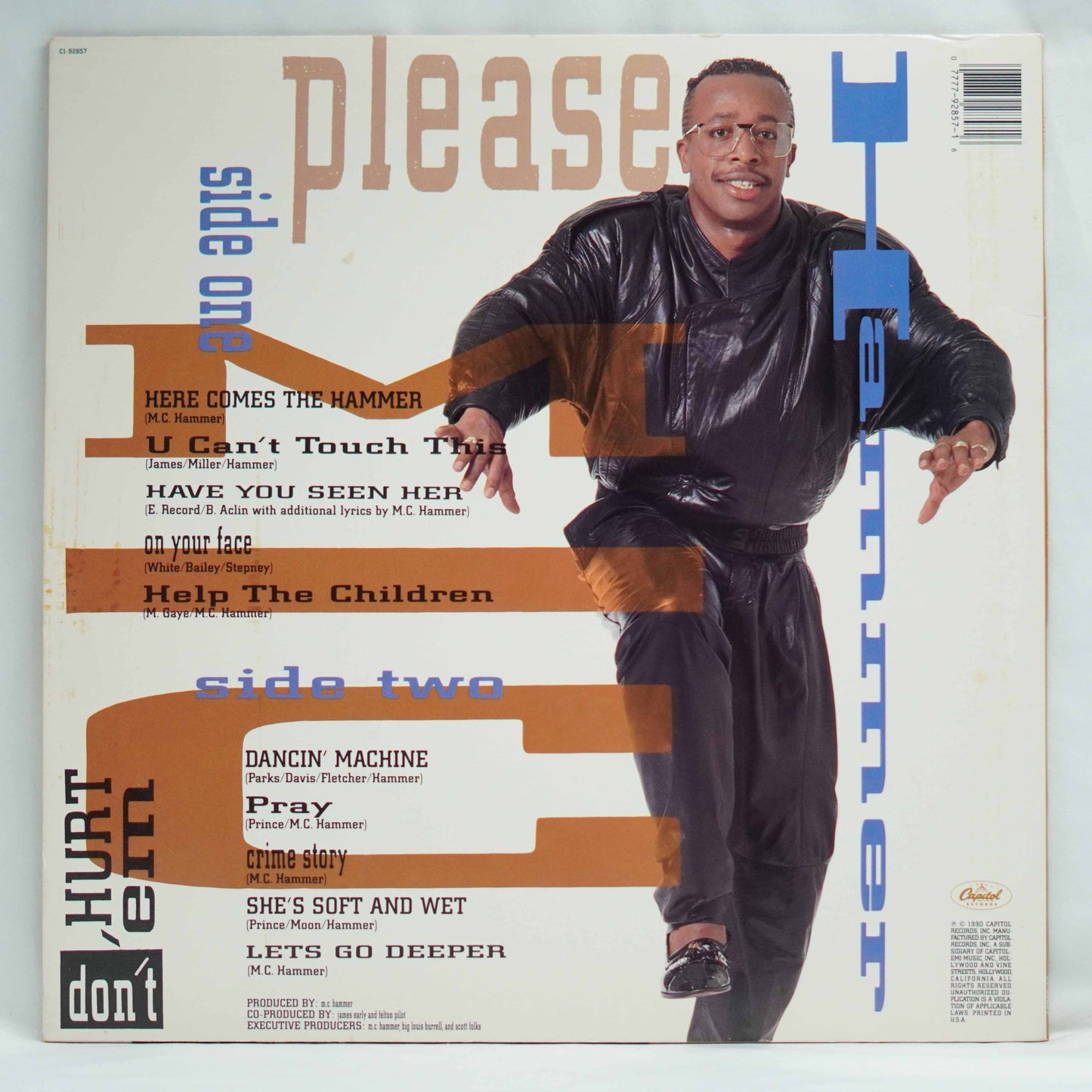 MC Hammer ‎– Please Hammer Don't Hurt 'Em